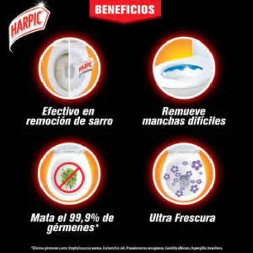 Limpia Inodoro Wc 200ml Harpic