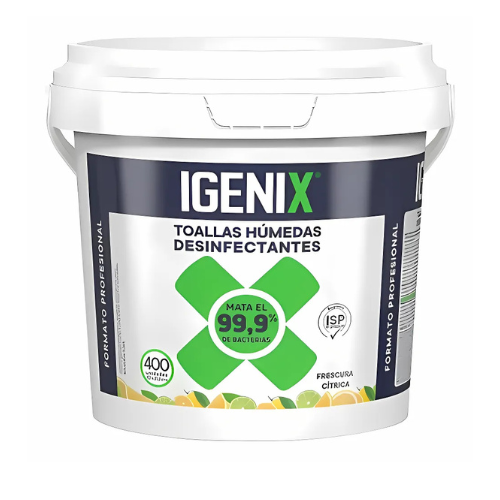 Toallitas Húmedas Desinfectantes Multiuso 400U Igenix
