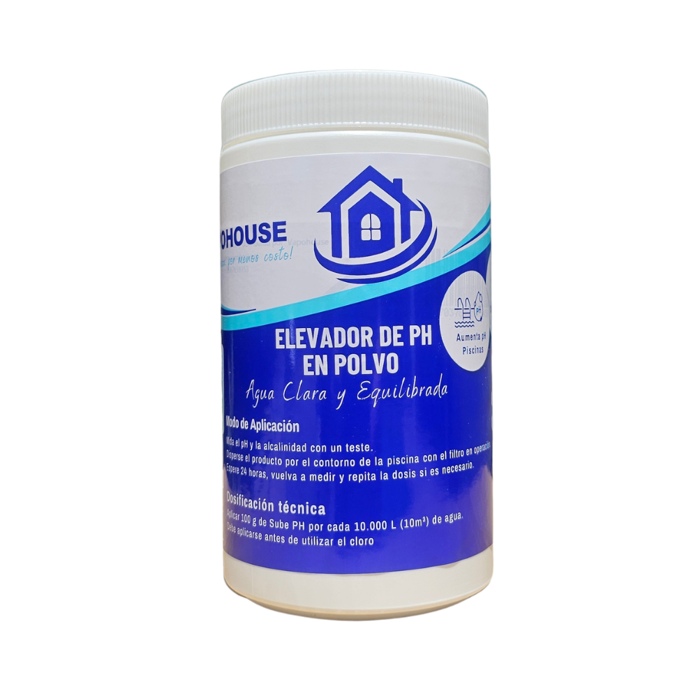 Sube PH En Polvo Para Piscina 1K Vapohouse