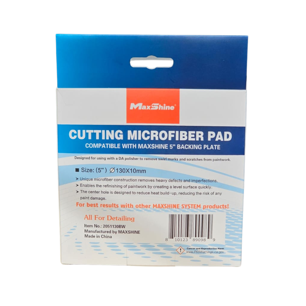 Bonete Microfibra Corte Cutting Disc 5 (2051130B) MaxShine