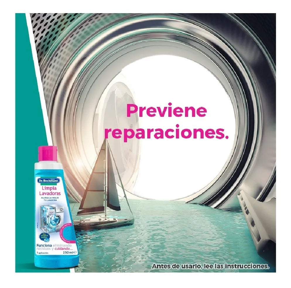 Limpia Lavadora 250ml Dr.Beckmann