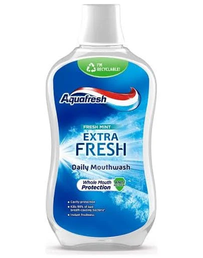 Enjuague Bucal Extreme Fresh Mint 500 ml Aquafresh