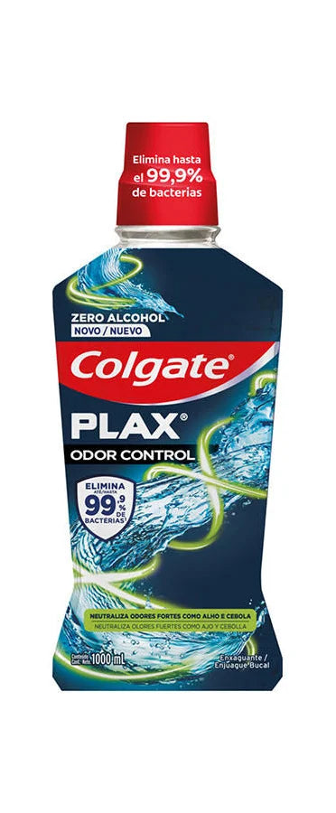 Enjuague Bucal Plax Odor Control 1L Colgate