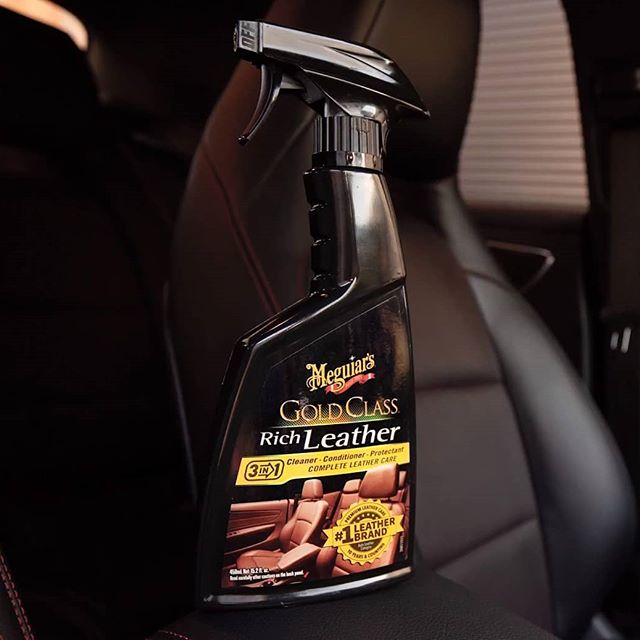 Limpiador de Cueros Gold Class Rich Leather Spray 473ml · Meguiar's (G10916ES)