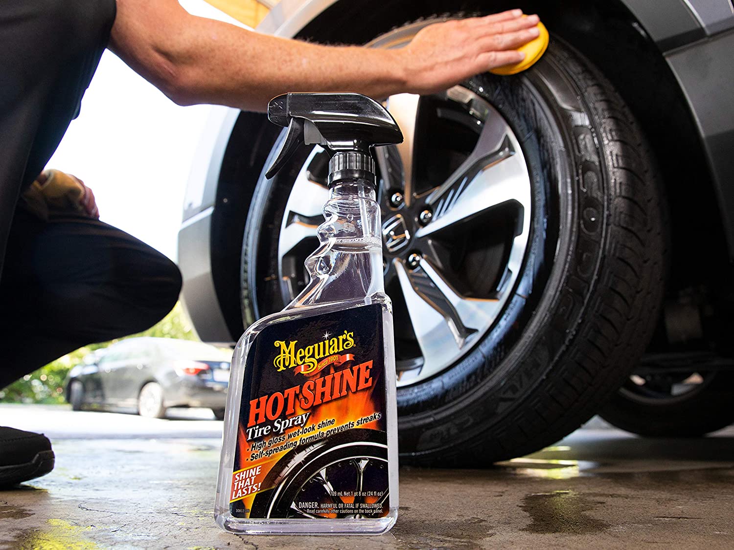 Renovador De Neumaticos Hot Shine Tire Spray 710ml (G12024) Meguiar’s