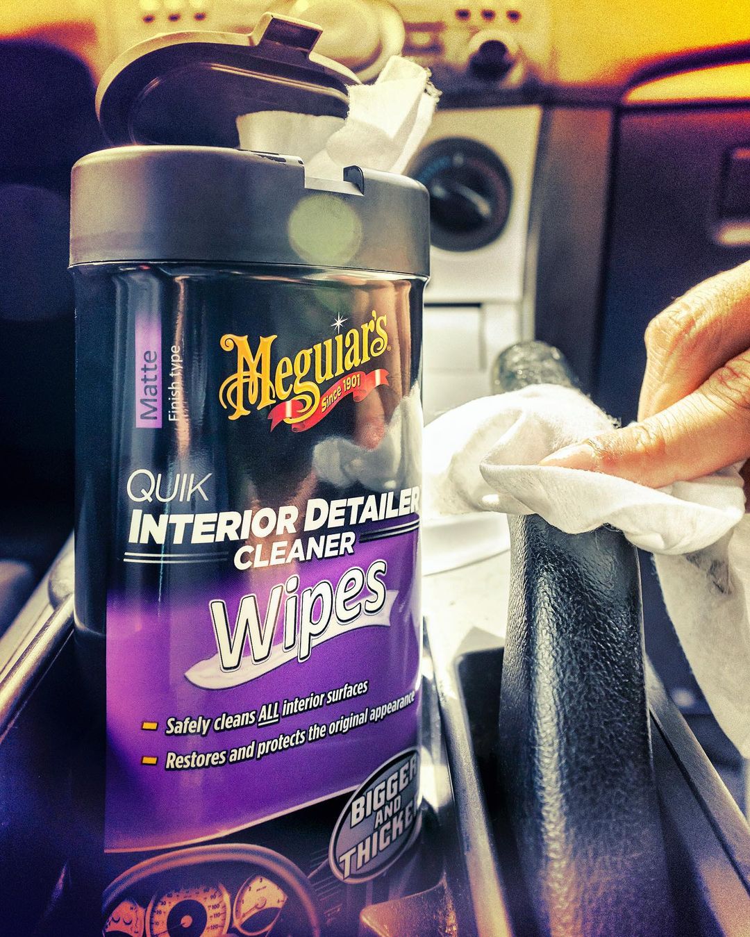 Limpieza Interior Quik Interior Detailer Wipes 30u (G13600) Meguiar’s