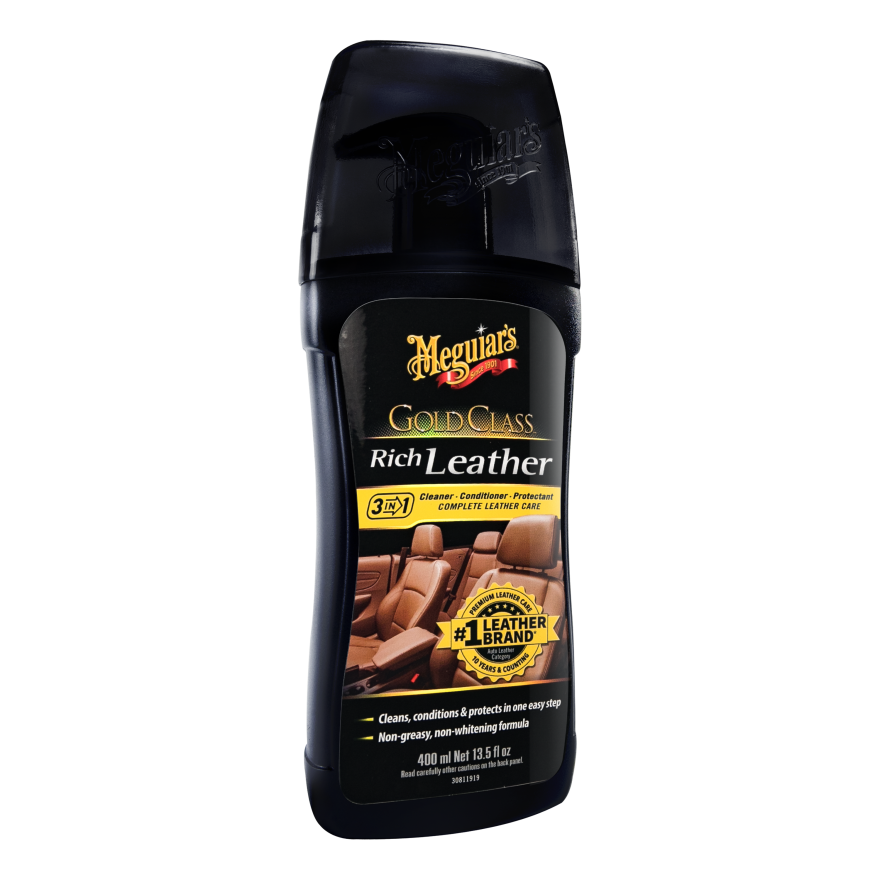 Limpiador De Cueros Gold Class Rich Leather Gel 400ml (G17914) Meguiar’s