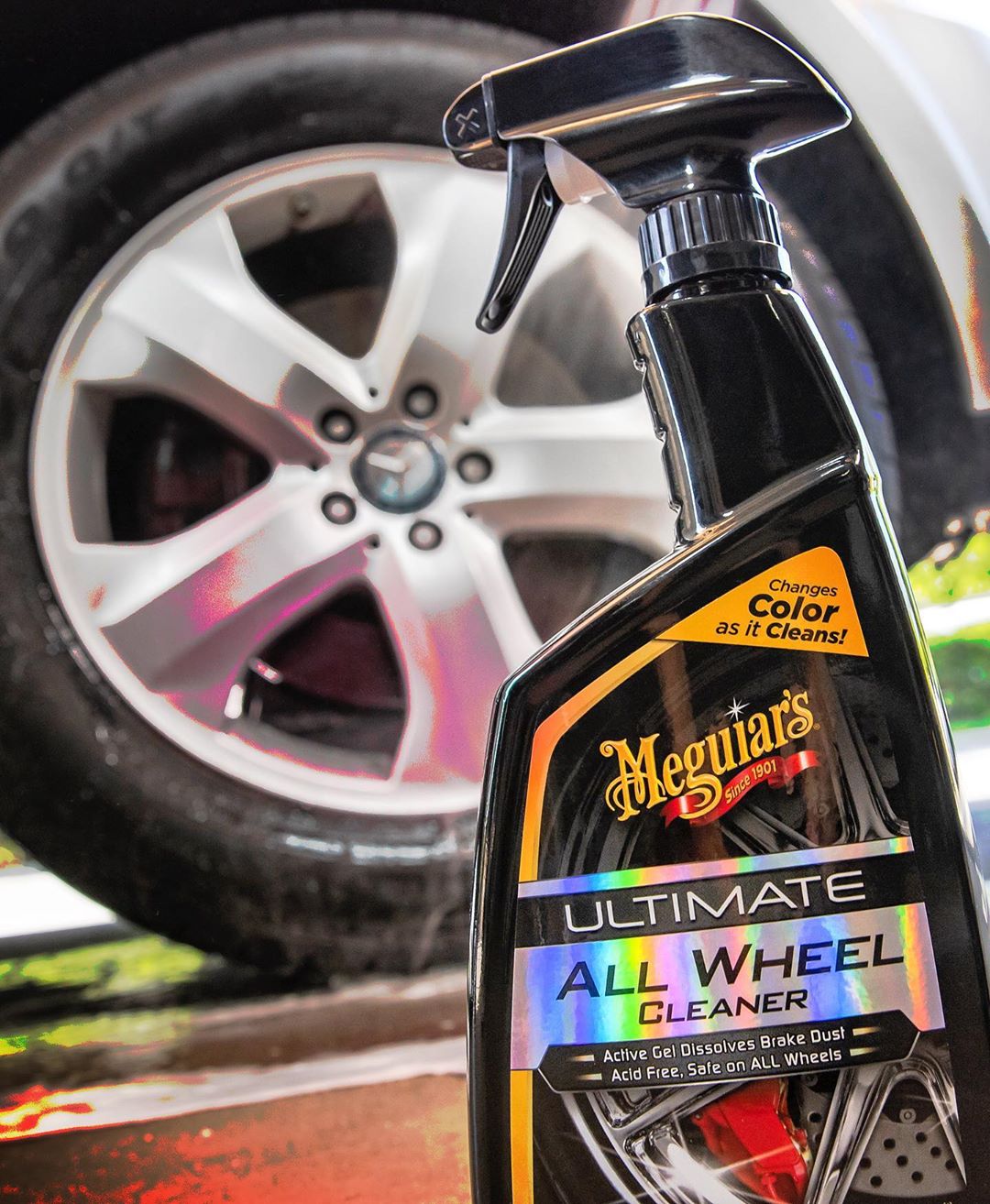Limpiador De Llantas Ultimate All Wheel Cleaner 709ml (G180124) Meguiar’s