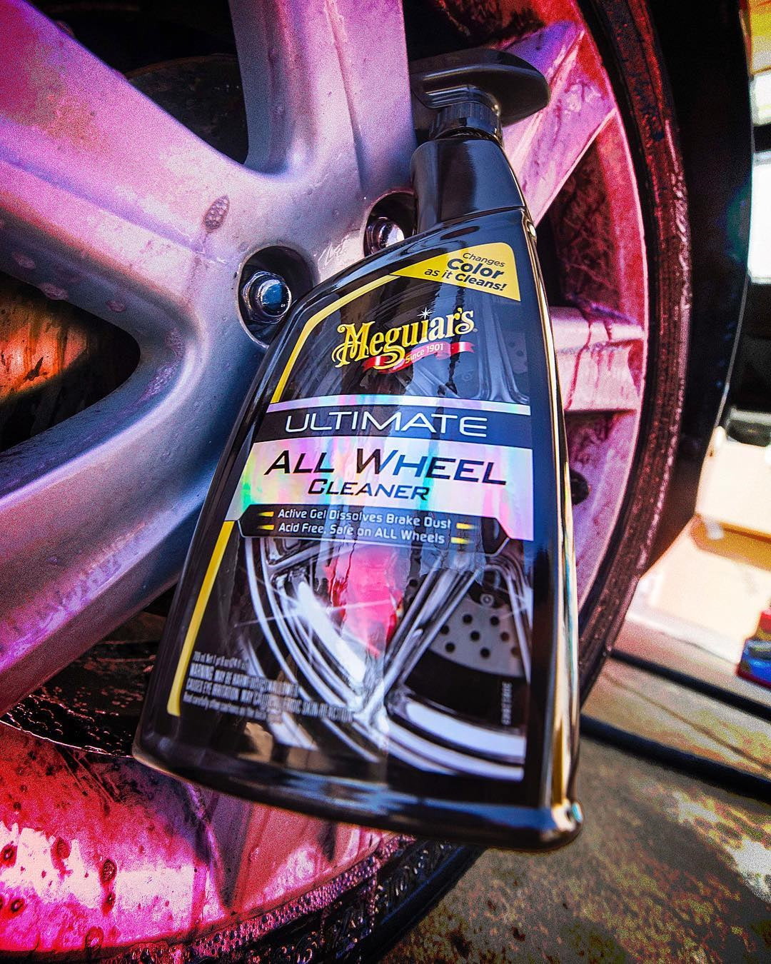 Limpiador De Llantas Ultimate All Wheel Cleaner 709ml (G180124) Meguiar’s