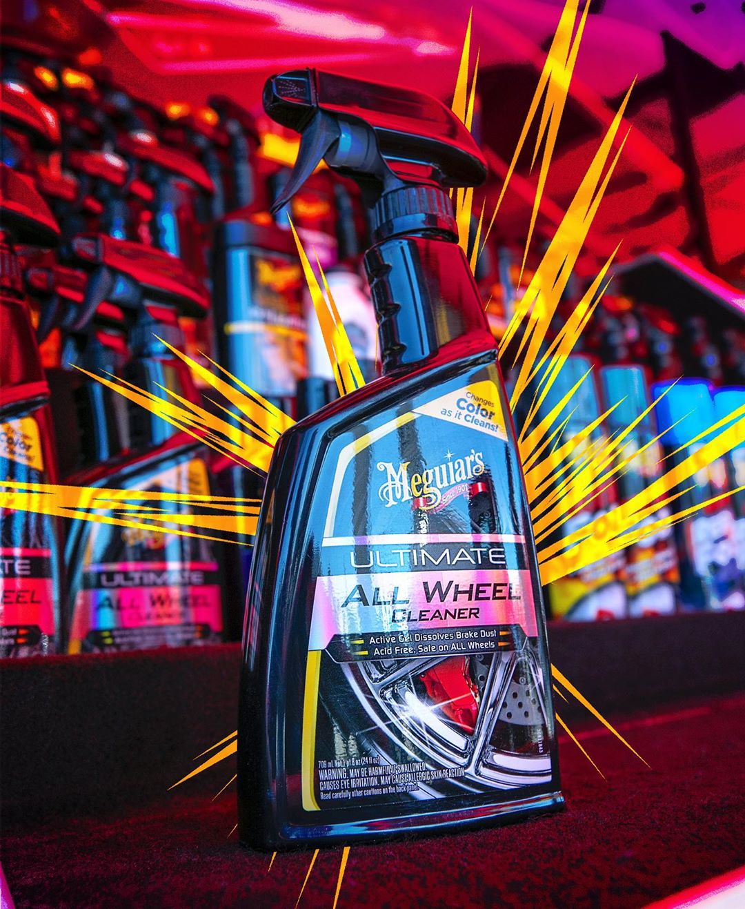 Limpiador De Llantas Ultimate All Wheel Cleaner 709ml (G180124) Meguiar’s
