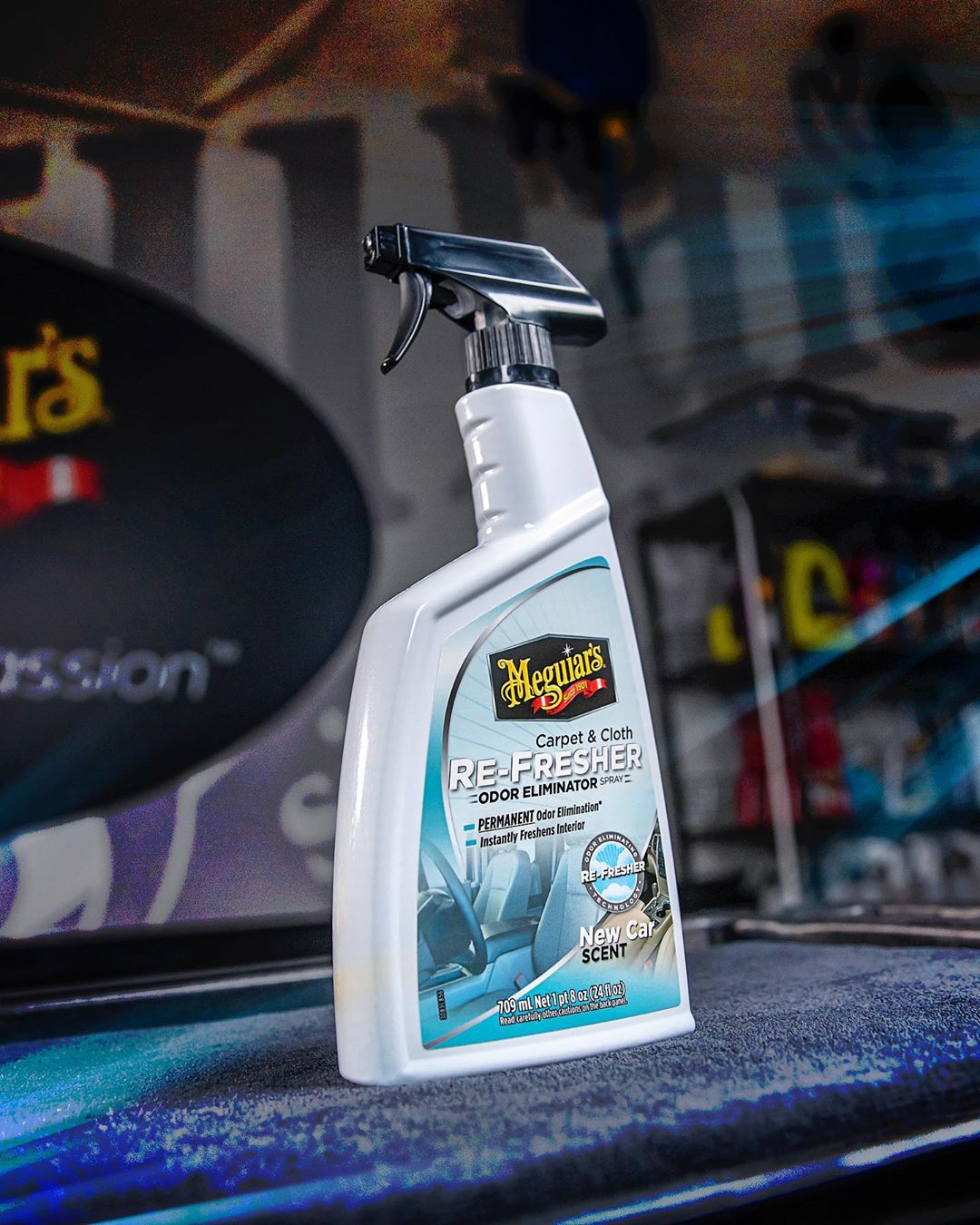 Aromatizante Para Autos Carpet & Cloth Refresher 709ml (G180724) Meguiar’s