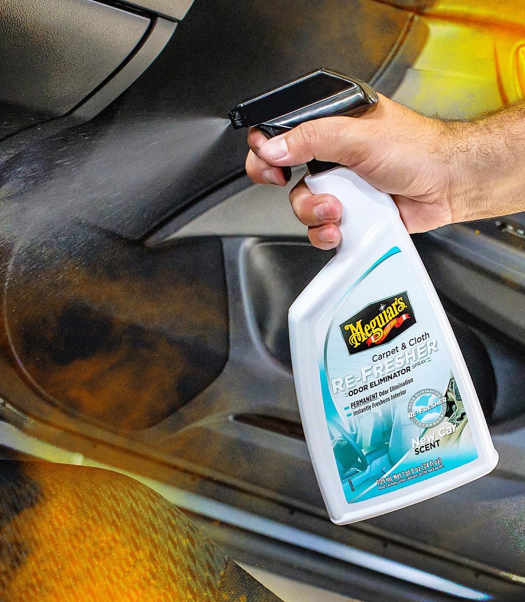 Aromatizante Para Autos Carpet & Cloth Refresher 709ml (G180724) Meguiar’s
