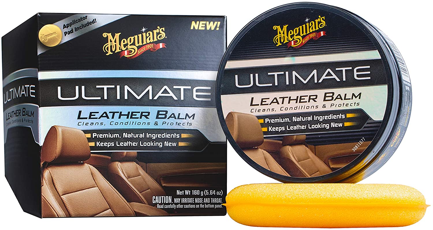 Bálsamo Reparador de Cuero Ultimate Leather Balm 160g · Meguiar's (G18905)
