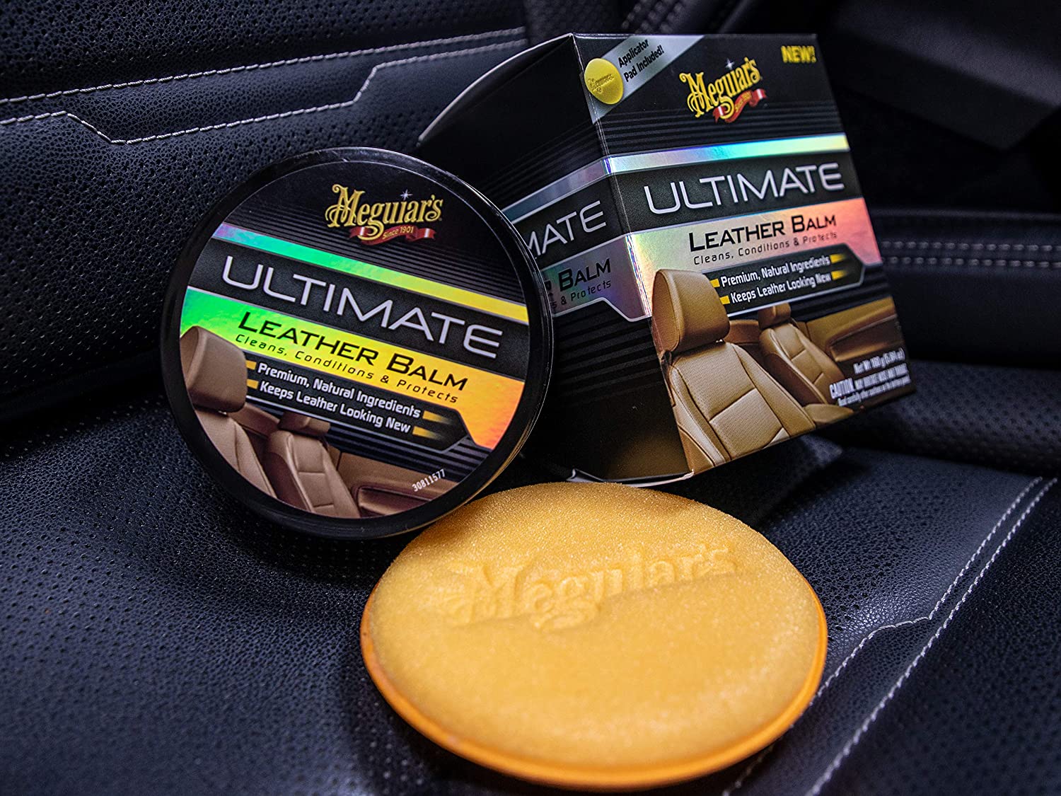 Bálsamo Reparador de Cuero Ultimate Leather Balm 160g · Meguiar's (G18905)