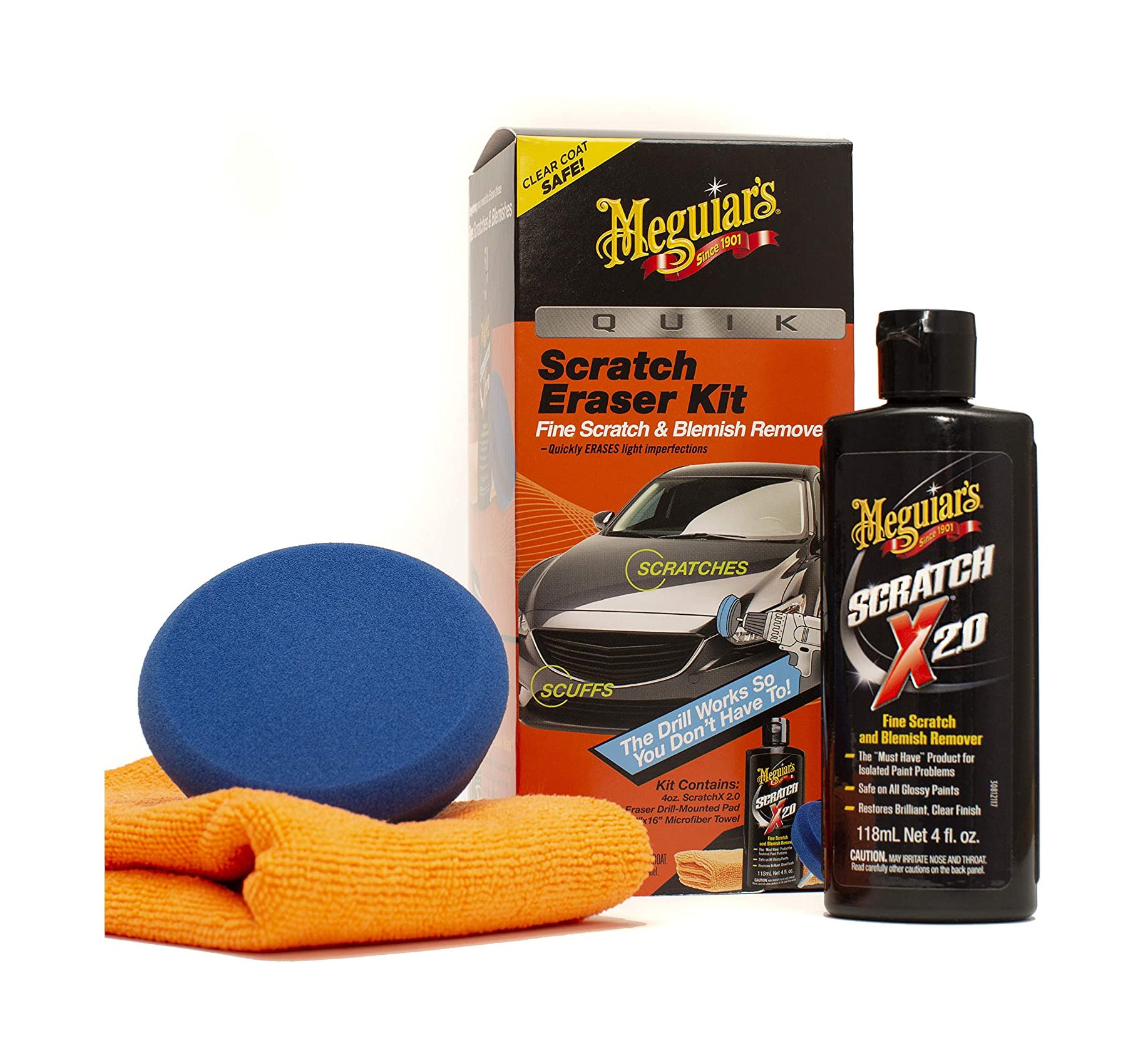 Kit Removedor de Rayones Quick Scratch Eraser Kit · Meguiar's (G190200)