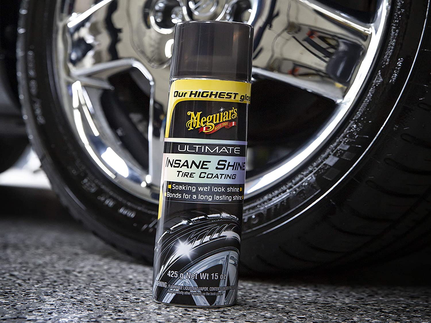 Renovador De Neumaticos Ultimate Insane Shine Tire Coating 425g (G210419EU) Meguiar’s