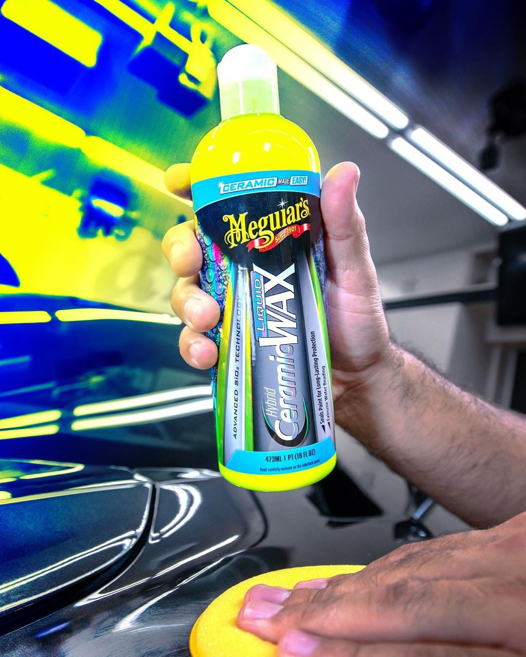 Cera Para Auto Hybrid Ceramic Liquid Wax 473ml (G200416) Meguiar’s