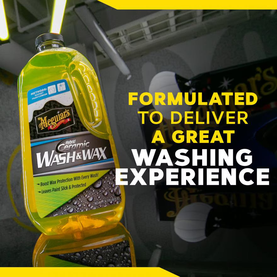 Shampoo Para Autos Hybrid Ceramic Wash Wax 1.4L (g240748 ) Meguiar’s