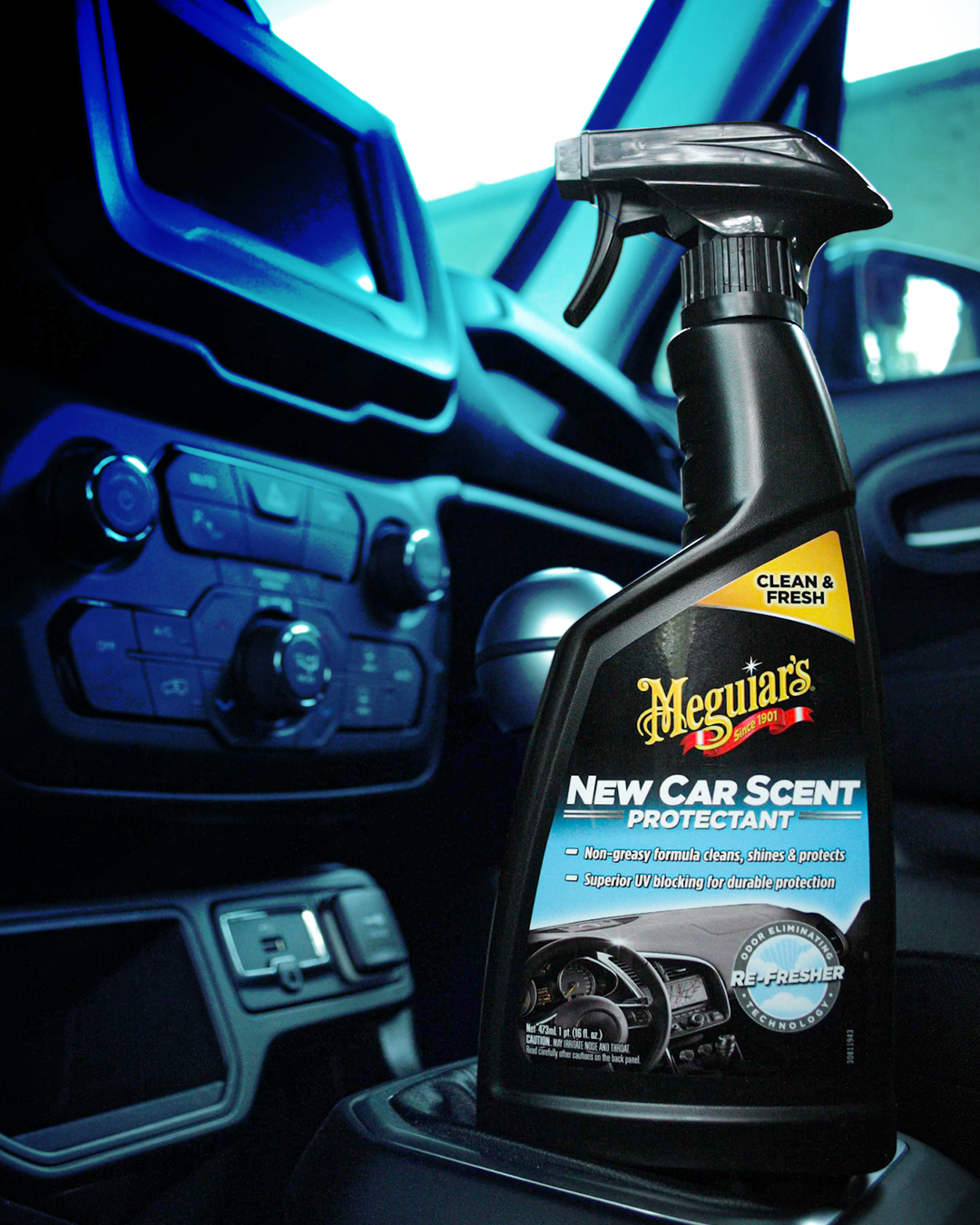 Limpieza Interior New Car Scent Protectant 473ml (G4216) Meguiar’s