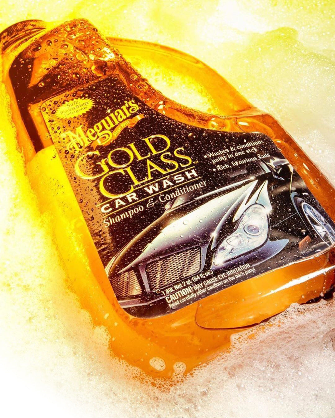 Shampoo Para Autos Gold Class Car Wash Shampoo & Conditione 1.89L (G7164) Meguiar’s