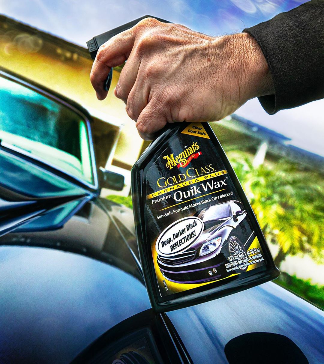 Cera Rápida Premium Gold Class Quik Wax 473ml · Meguiar's (G7716)