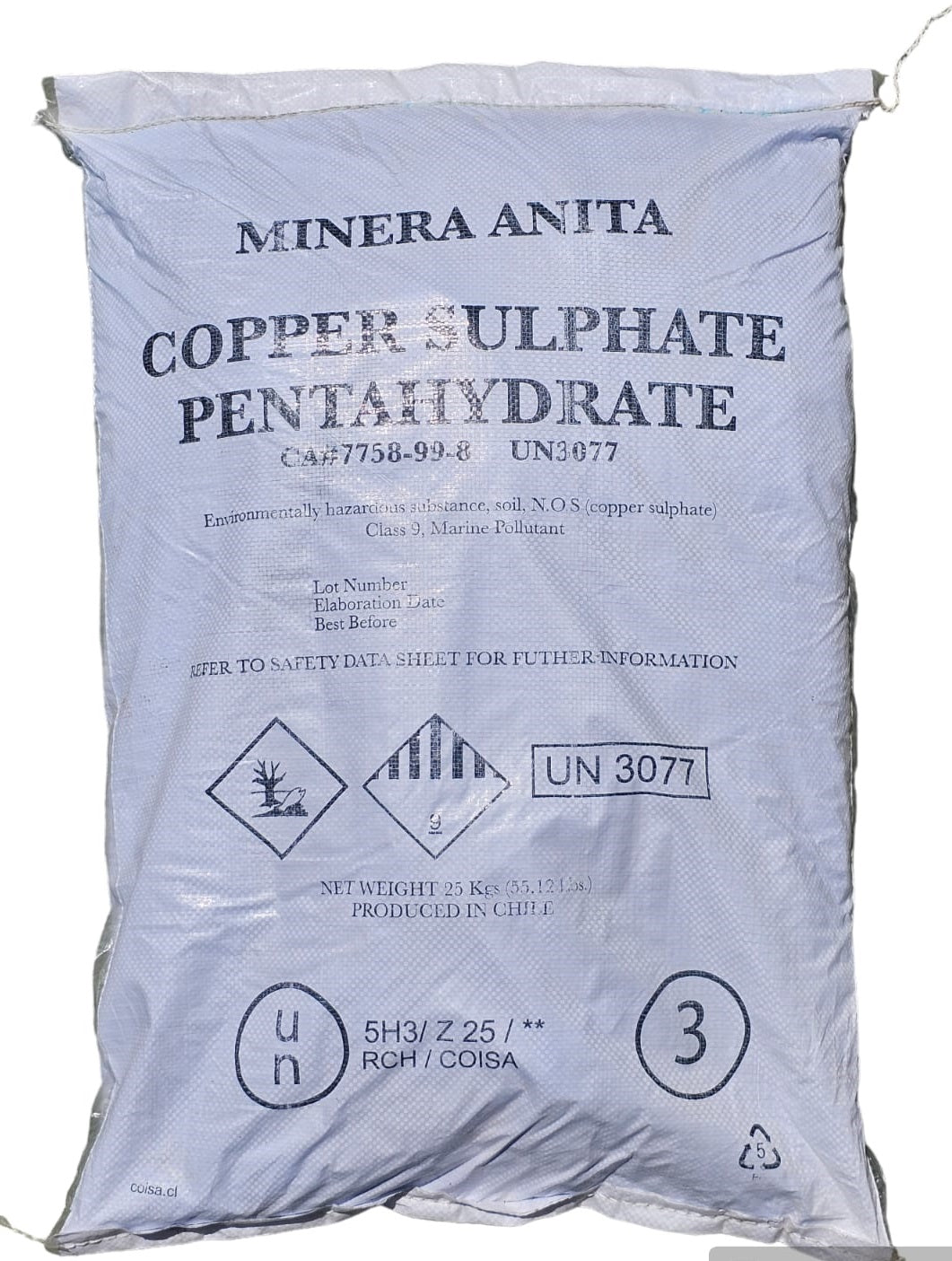 Sulfato De Cobre 25K Vapohouse