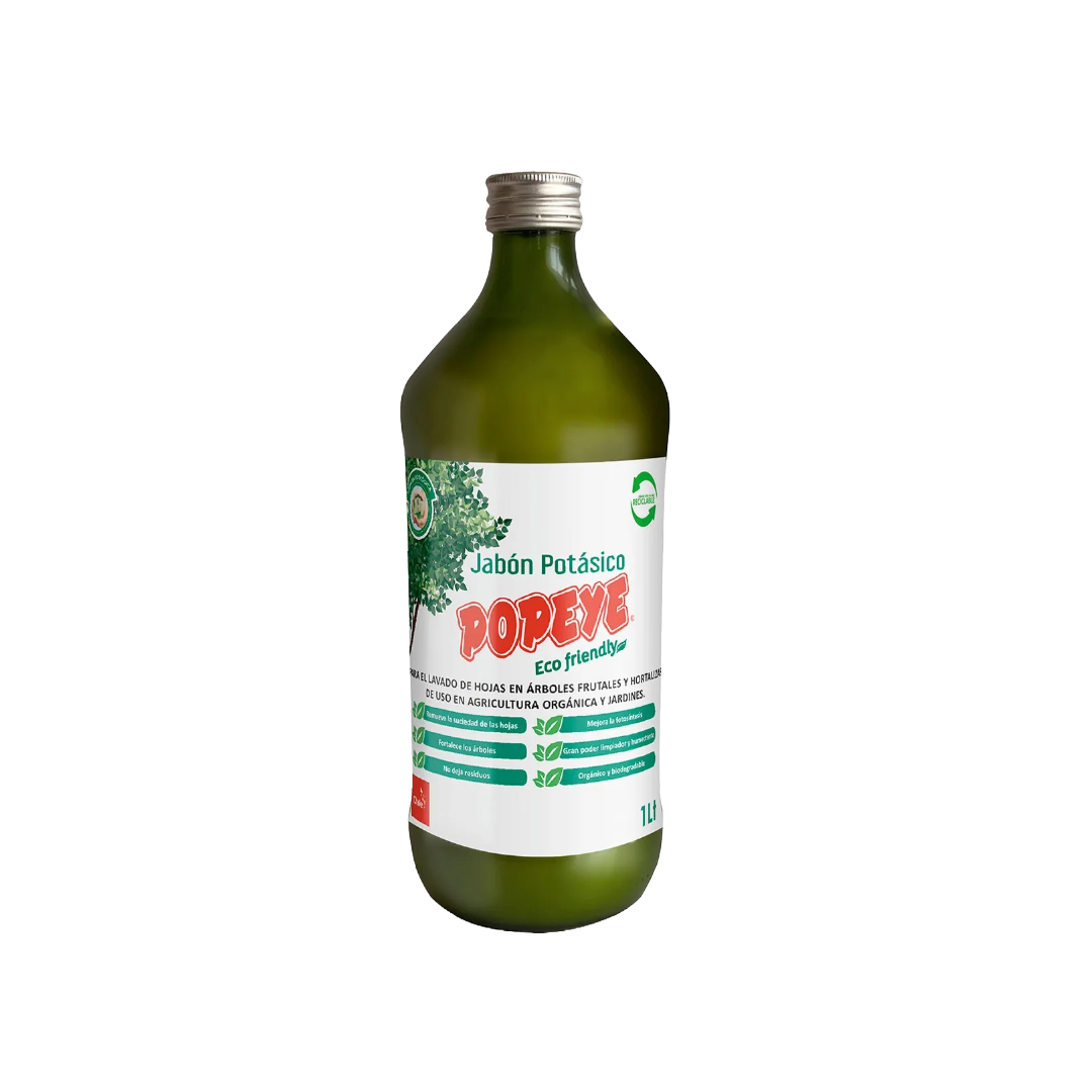 Jabón Potasico Eco Friendly 1L Botella Popeye
