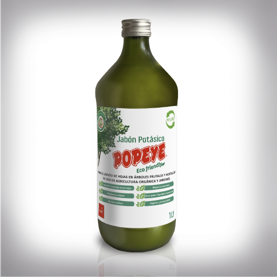 Jabón Potasico Eco Friendly 1L Botella Popeye