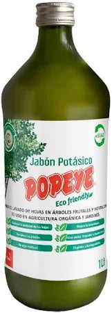 Jabón Potasico Eco Friendly 1L Botella Popeye