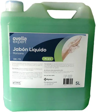 Jabon Liquido Manzana 5L Ovella