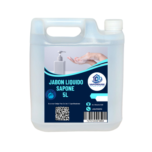Jabon Liquido Sapone 5L Vapohouse