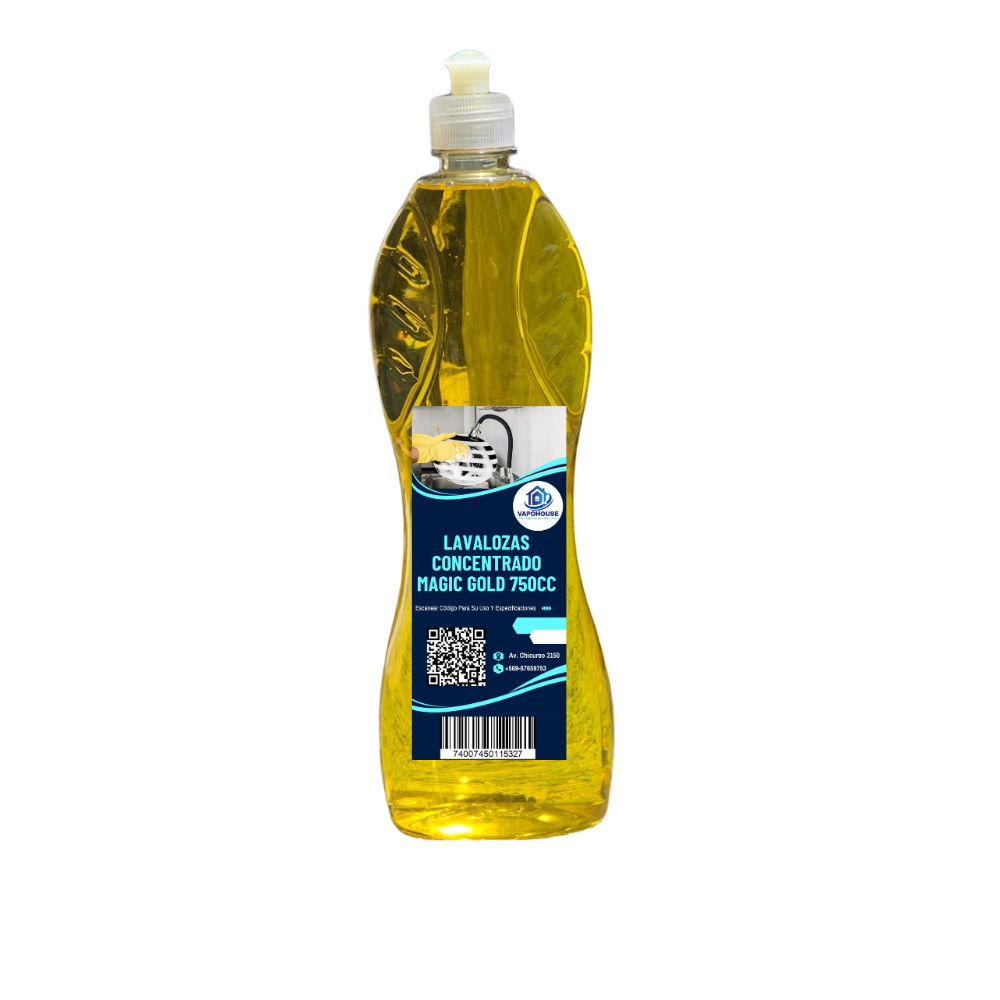 Lavalozas Concentrado Magic Gold 750ml Vapohouse