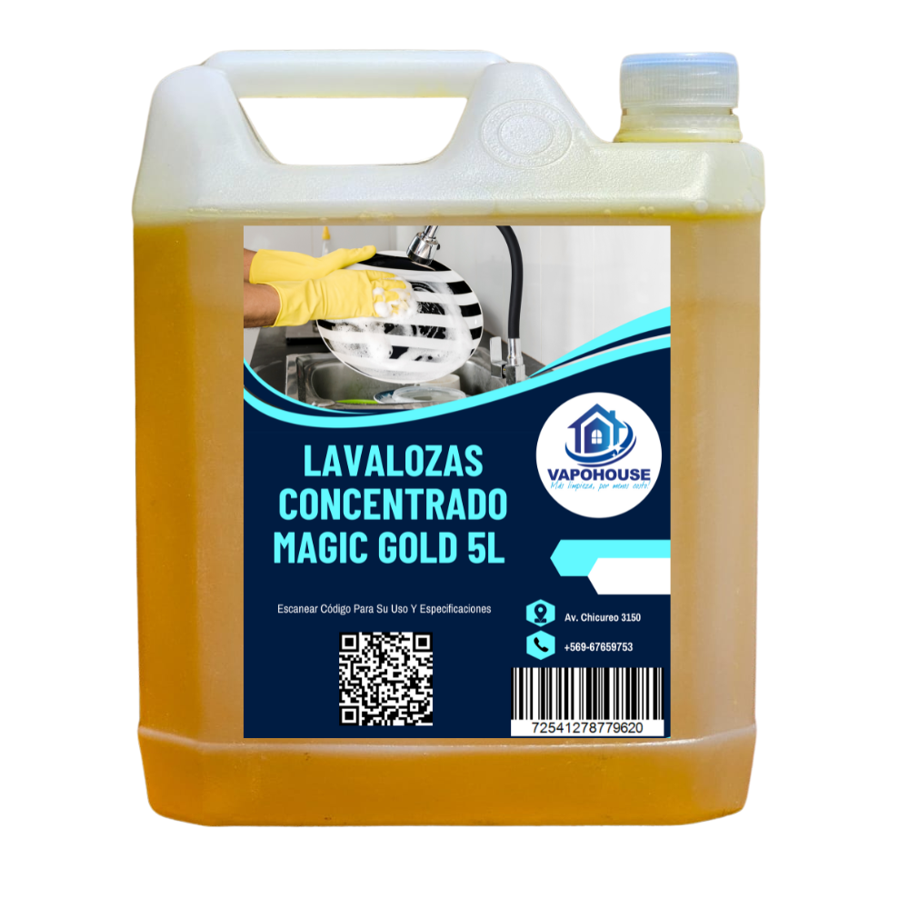 Lavalozas Concentrado Magic Gold 5L Vapohouse