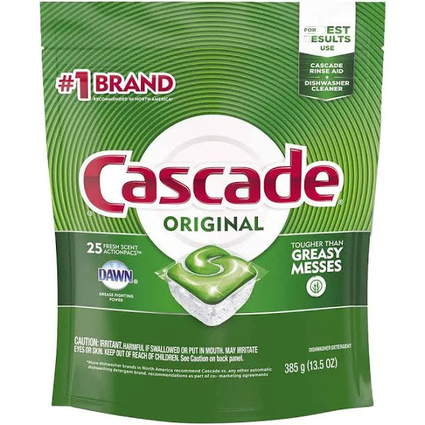 Lavavajillas Cascade Original 25U Scent