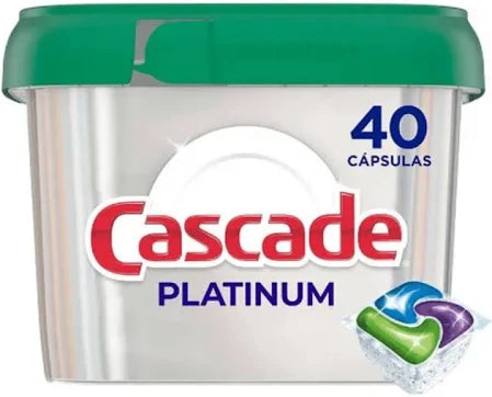 Lavavajillas Platinum Actionpacs Fresh 40Un Cascade