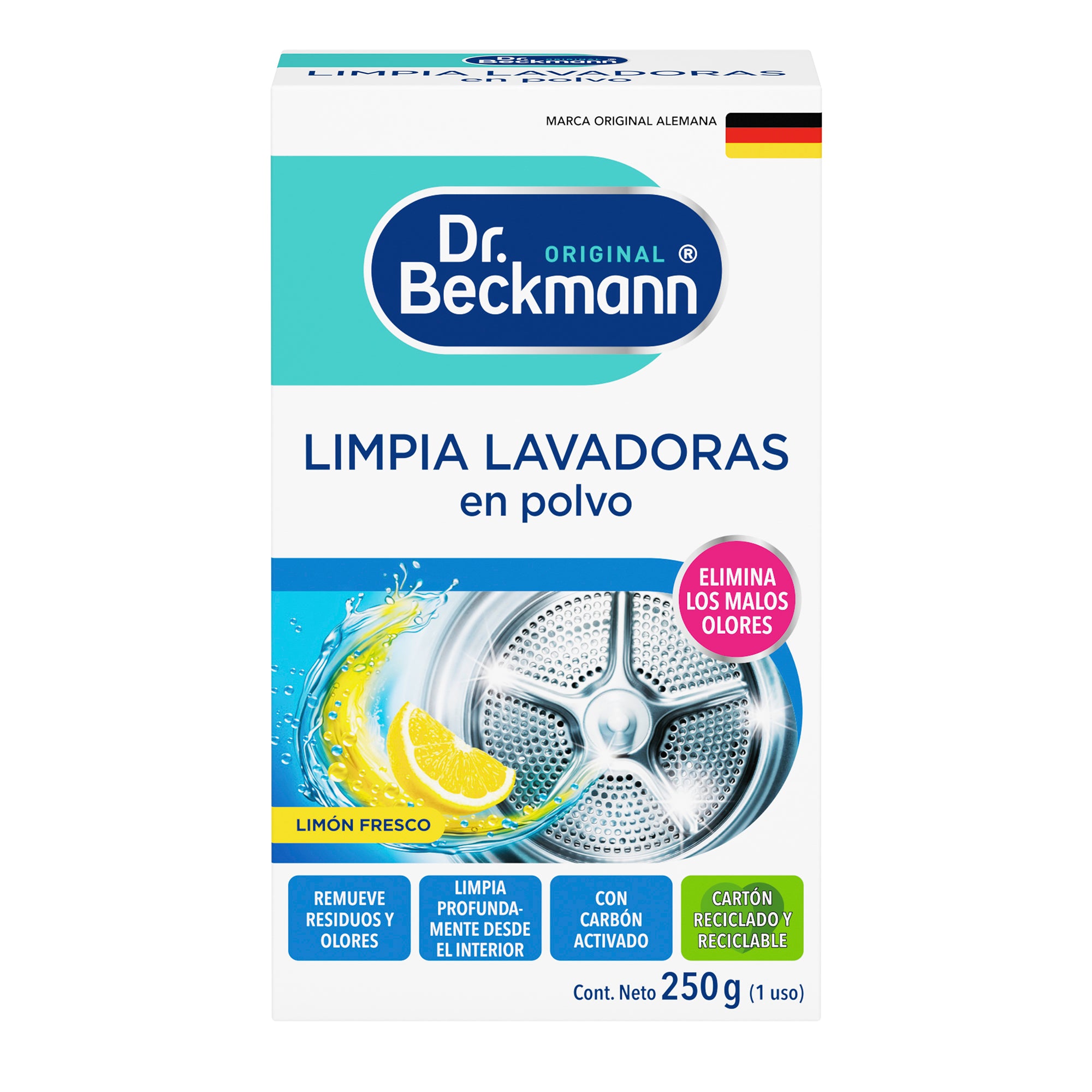Limpia Lavadora En Polvo 250g Dr.Beckmann