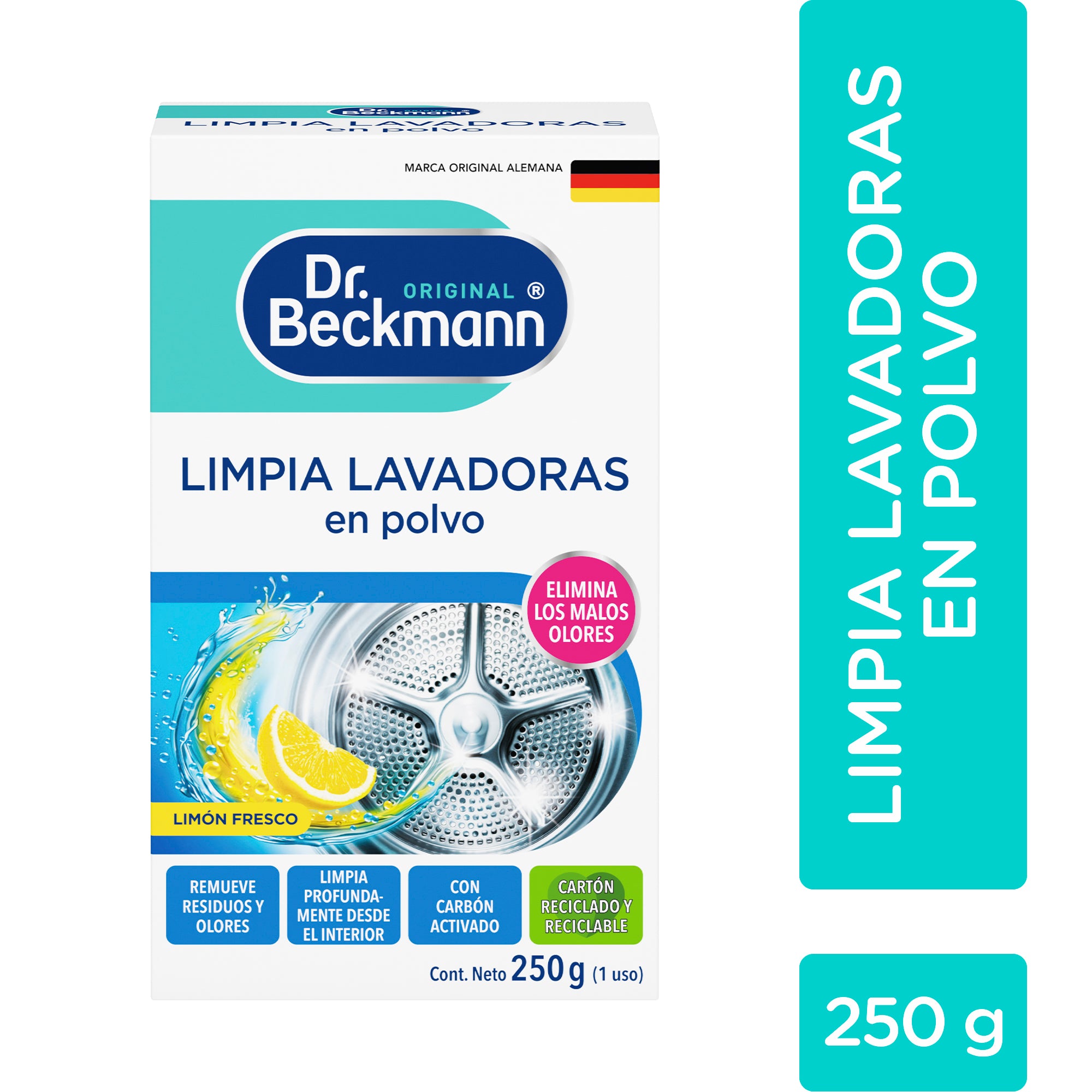 Limpia Lavadora En Polvo 250g Dr.Beckmann