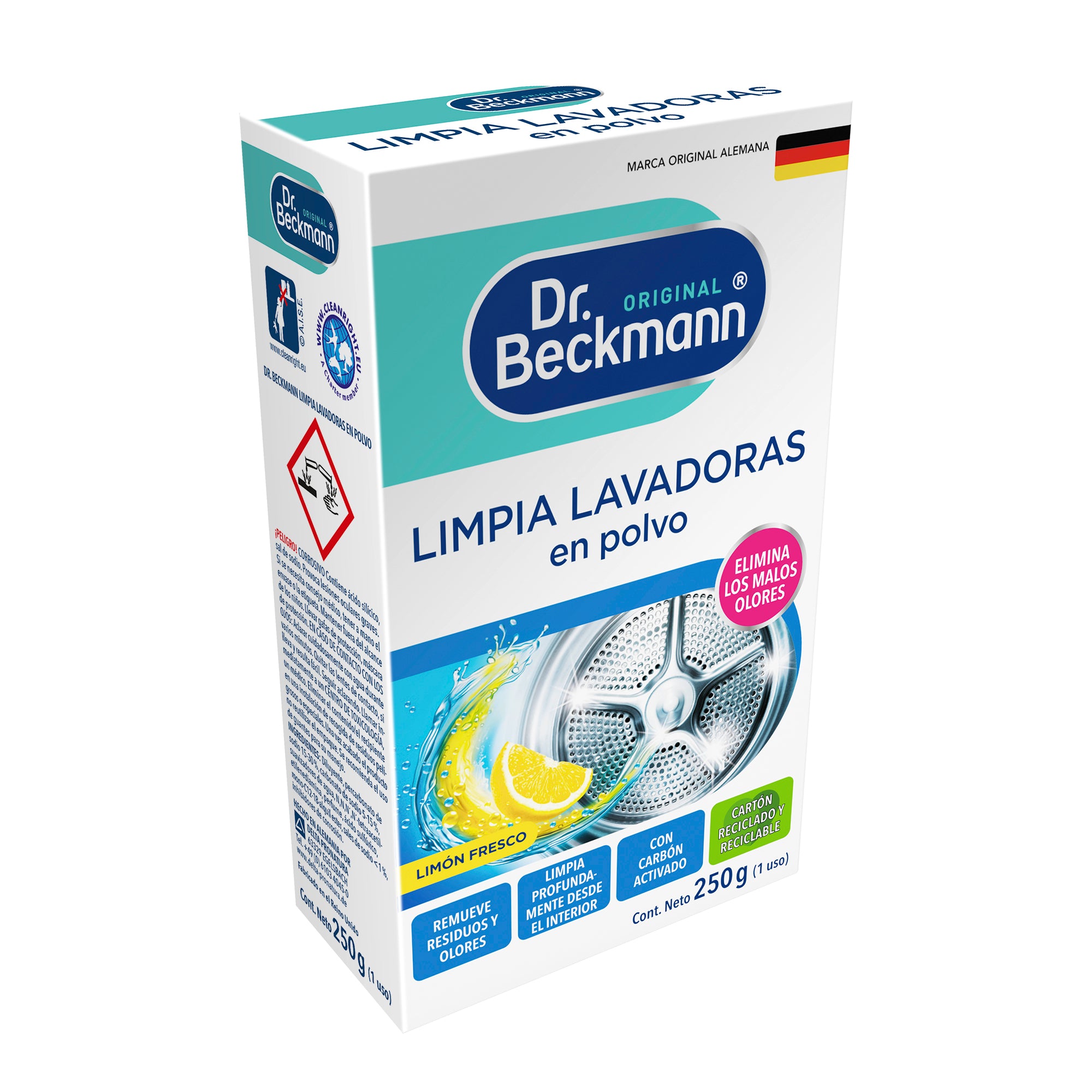 Limpia Lavadora En Polvo 250g Dr.Beckmann