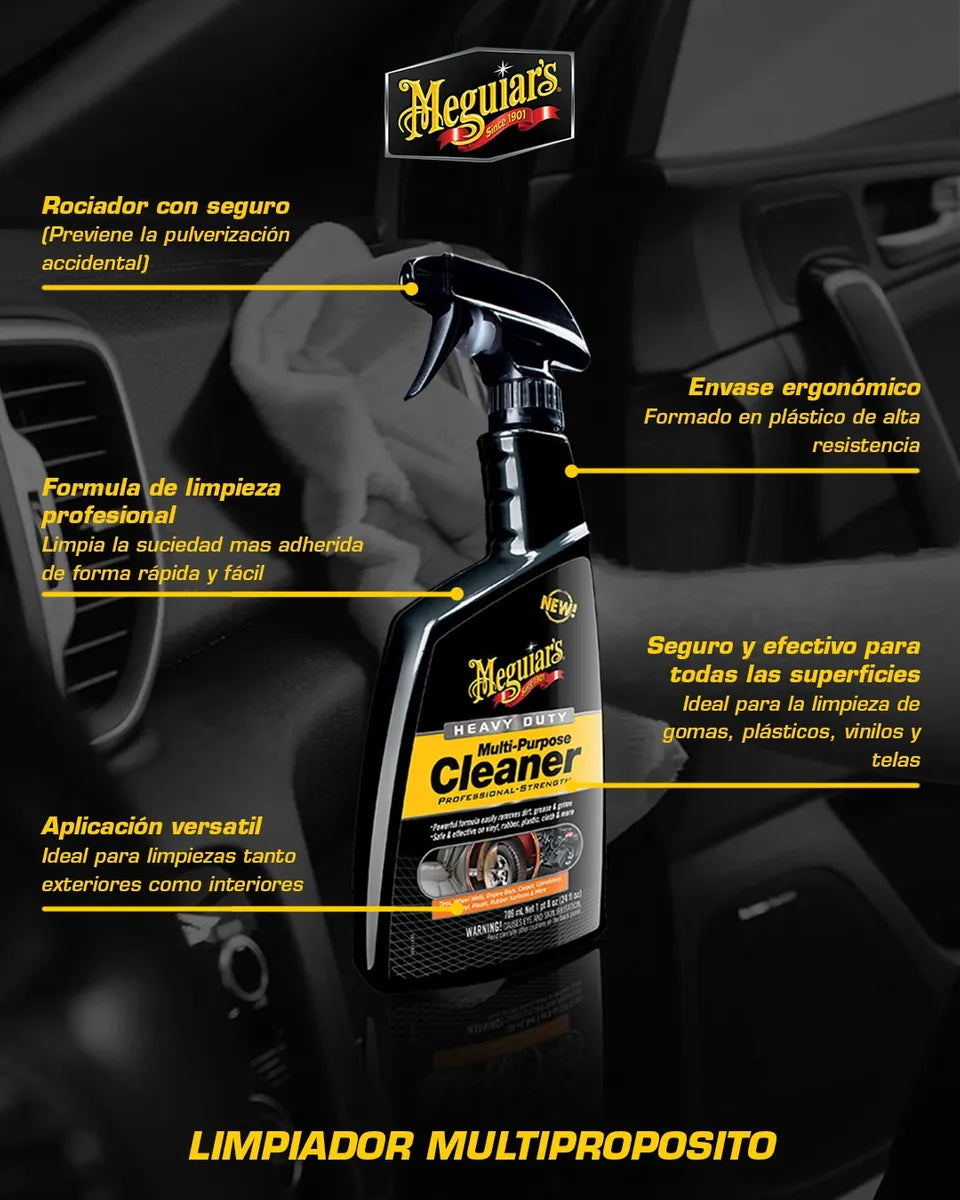 Limpiador Multiuso Heavy Duty Multi Purpose 709ml (G180224) Meguiar’s