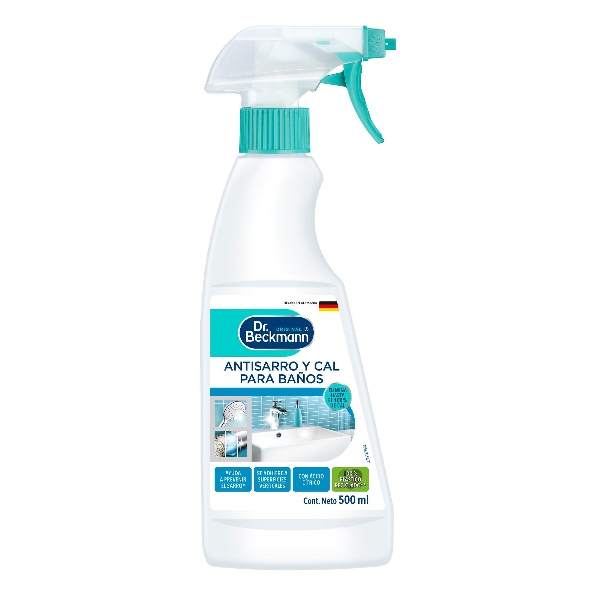 Limpiador Antisarro Y Cal Para Baño Gatillo 500ml Dr.Beckmann