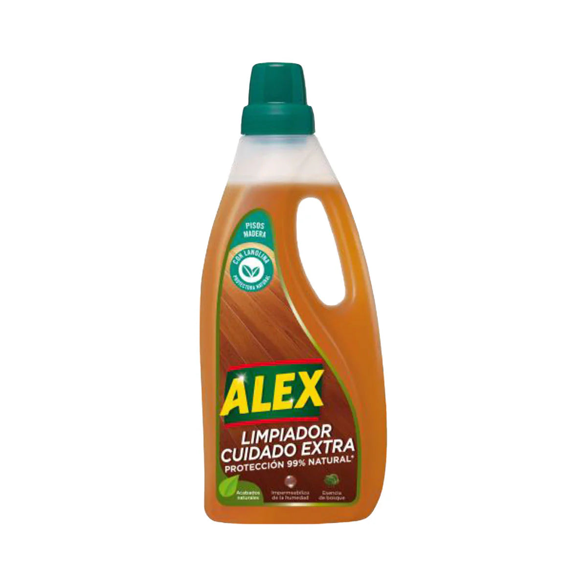 Limpiador Cuidado Pisos Madera Jabon De Coco 750cc Alex