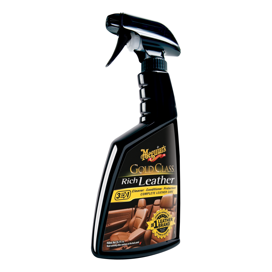 Limpiador De Cueros Gold Class Rich Leather Spray 473ml (G10916ES) Meguiar’s