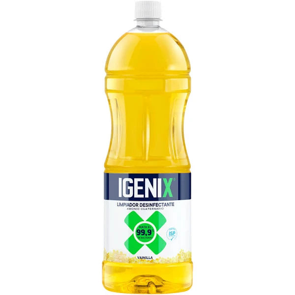 Limpiador Desinfectante Amonio Liquido Vainilla 1800cc Igenix