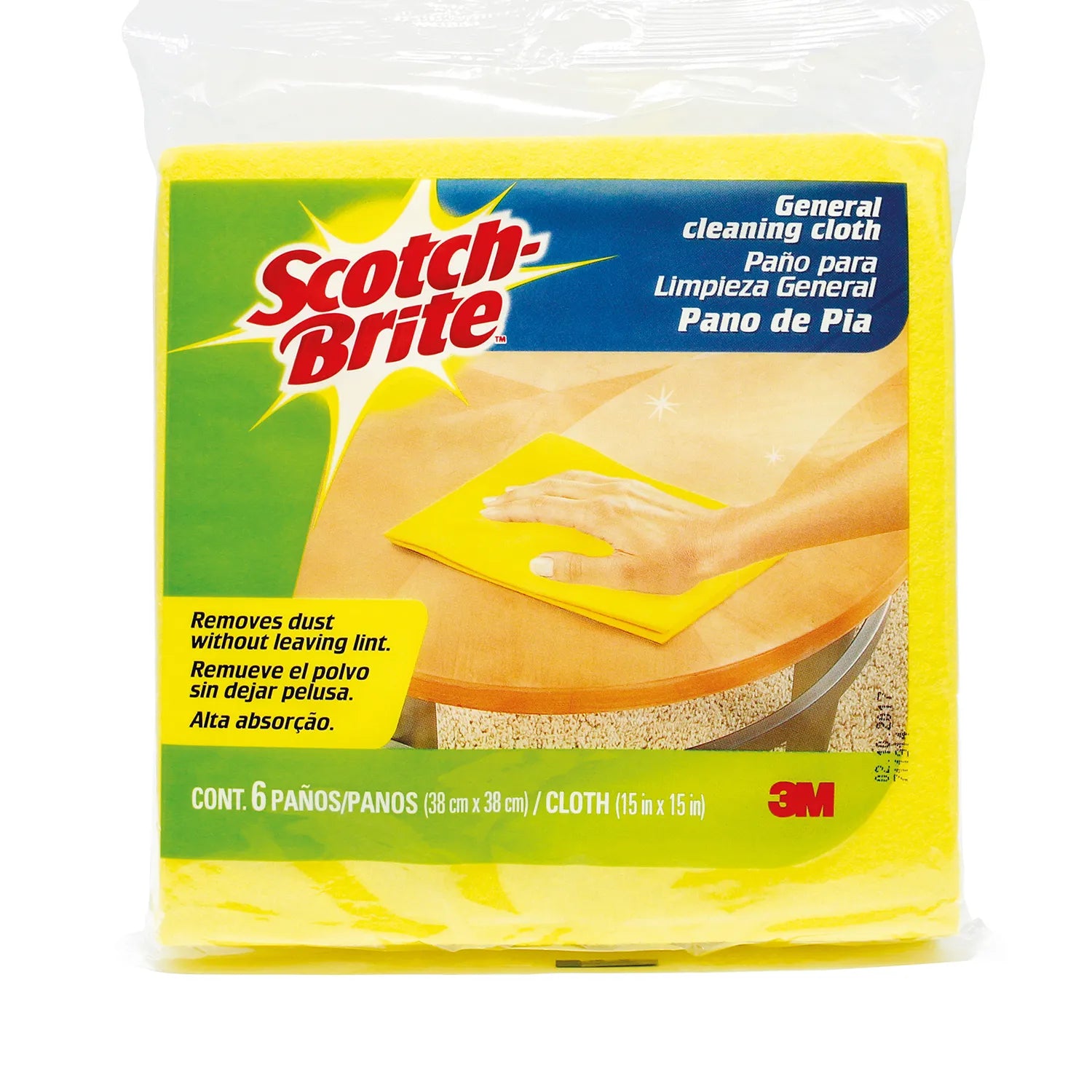 Paño Multiuso 6u Scotch Brite