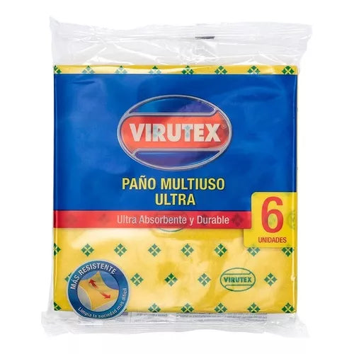 Paño Multiuso Ultra 6u Virutex