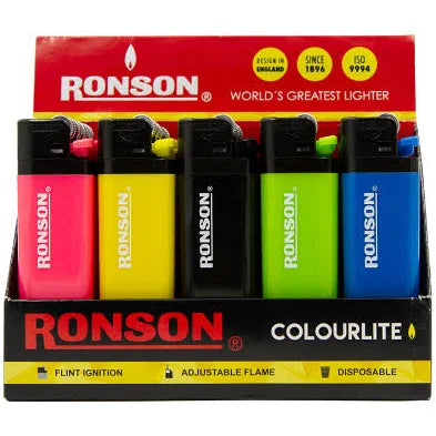 Pack 20u Encendedor Colourlite 1un Ronson