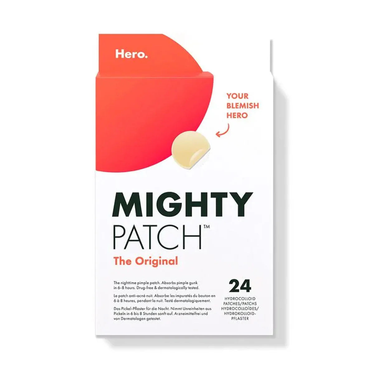 Parche Antiacné Mighty Patch Original 24u Hero