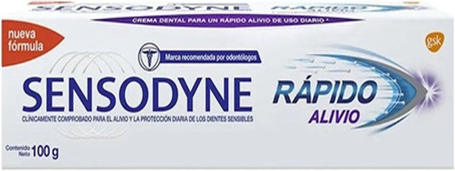 Pasta Dental Rapido Alivio 100g Sensodyne