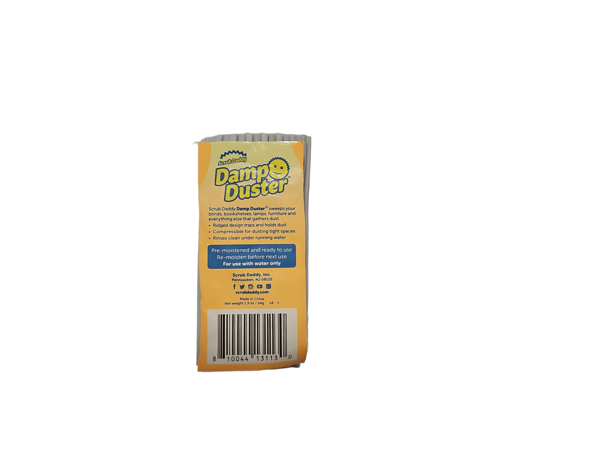 Esponja Húmeda Atrapa Polvo Damp Duster 1u Scrub Daddy