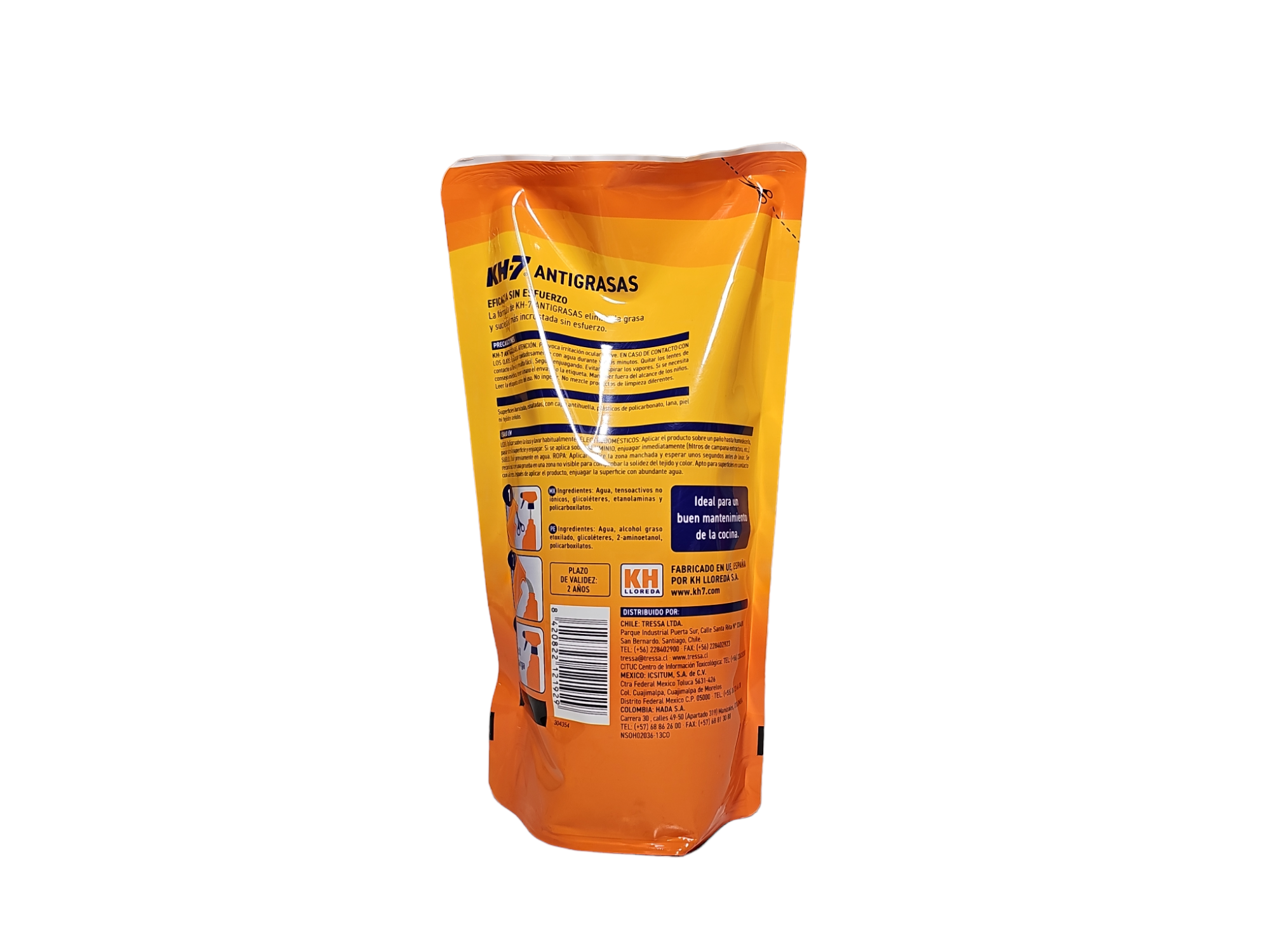 Limpiador Antigrasa Doypack 500ml KH7